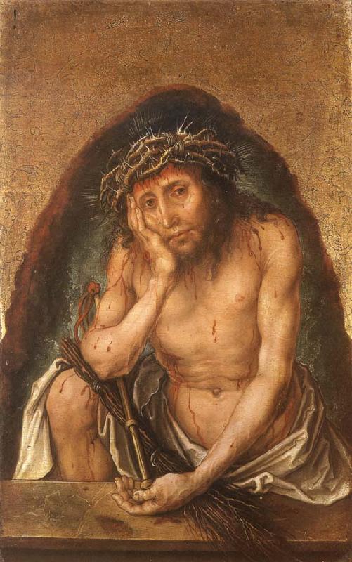 Albrecht Durer Christ as Man of Sorrows Germany oil painting art